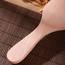 1 cái, Lược tên tùy chỉnh, Máy mát xa da đầu, Lược chống tĩnh điện, Quà tặng kỷ niệm Ngày của Mẹ, Quà tặng lưu niệm, Quà tặng sinh nhật cho bé gái, Quà tặng phù dâu, Lược bướm tùy chỉnh - màu nâu - Xem 8