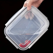 3pcs Silicone Sealed Freshness Boxes - Multipurpose Reusable Rectangle Containers For Freezer, Fruits, Vegetables, And More - Keep Food Fresh Longer - Multicolor - View 3