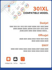 301XL 2Black Ink Cartridge - Black - View 3