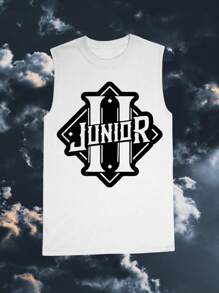 Junior H Logo Tank Top - 白色 - 查看 1