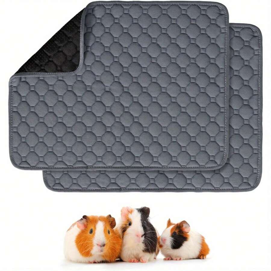 Guinea Pig Cage Liner - Washable Guinea Pig Pee Pads, Waterproof, Reusable And Non-Slip - Multicolor - View 1