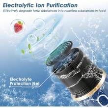 Fruit And Vegetable Washing Machine, Fruit And Vegetable Purifier Using OH Ion Purification Technology, Used For Washing Fruits, Vegetables, Rice, Tableware, Etc.
