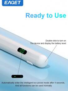 Stylus Pen For 2018-2024 IPad ,Digital Display Active Pencil Tilt Sensitivity, Magnetic, Fast Charge, Compatible With IPad 9/10 ,IPad Air 3/4/5, IPad Mini 5/6