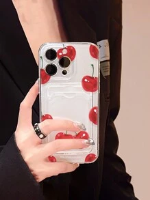 1 个 Cherry TPU 卡夹手机壳，简约防摔，适用于 X、XR、XS Max、11、12、13、13 Pro、13 Pro Max、14 Pro Max、15、15 Pro、15 Plus、15 Pro Max、16、16 Pro、16 Plus、16 Pro Max 防水防震防刮 - 彩色 - 查看 6