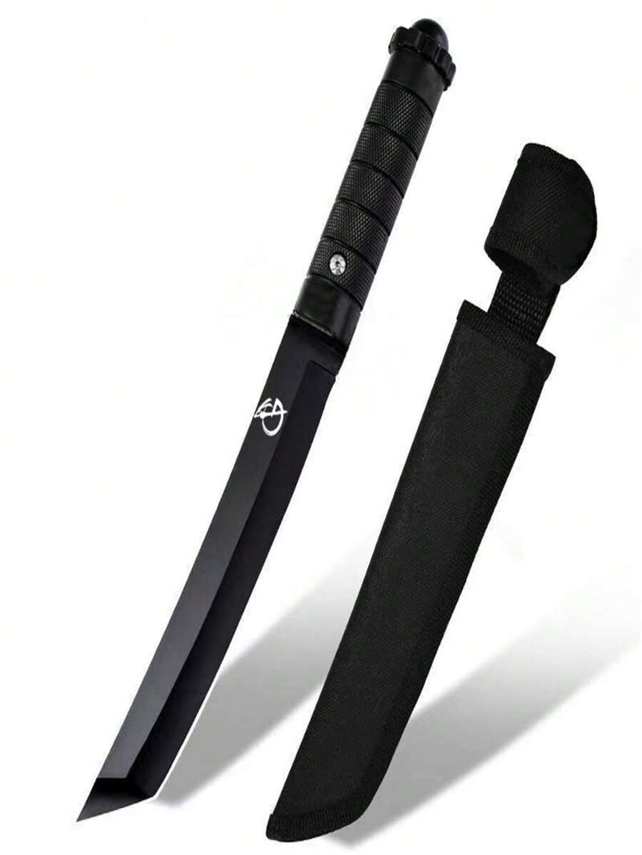 Knife Outdoor Camping Multi-Functional Eat Meat Knife Boning Knife Knife Knife Sharp Portable Fruit Knife - màu đen - Xem 1