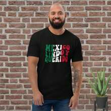 Mexican Men's T-Shirt "Mexico, Cute And Beloved" - 黑色 - 查看 4