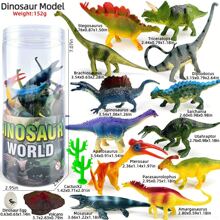 12pcs/Set 2-4 Inch PVC Dinosaur Models,Assorted Styles Incl. Meganeura,Utah Raptor,Amargasaurus,Wrist-Mounted,Stegoceras,Confuciusornis,Triceratops,Spinosaurus,Pteranodon,Etc.,Dinosaur Figurines For Kids Educational Toy,/Christmas Gift,Dinosaur Toys Boys,Dino Toys,Utah,Bag For Kids Boy Boy Toys,Dinosaur Egg Toy,Dinosaur Luggage - Multicolor - View 4