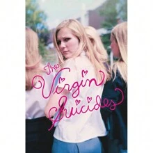 墙壁艺术海报可选框架流行经典索菲亚·科波拉电影“处女自杀”电影海报，帆布画和印刷墙壁艺术图片，适用于家庭房间装饰礼物，无框架，墙壁艺术带框架 - 彩色 - 查看 24