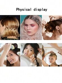 200 piezas/ 100 piezas/ 50 piezas/ 20 piezas. Ganchos para el cabello de color negro sólido simple para niñas y accesorios para el cabello de niños, ganchos para el cabello con letras negras, ganchos para el cabello negro pequeños, grapas rígidas onduladas, grapas fijas para el cabello de dama. Adecuado para maquillaje diario, cabello, cabello roto, regalos de Navidad, regalos de Año Nuevo, grapas fijas para diademas