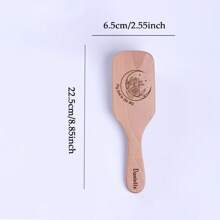 1 cái, Lược tên tùy chỉnh, Máy mát xa da đầu, Lược chống tĩnh điện, Quà tặng kỷ niệm Ngày của Mẹ, Quà tặng lưu niệm, Quà tặng sinh nhật cho bé gái, Quà tặng phù dâu, Lược bướm tùy chỉnh - màu nâu - Xem 13