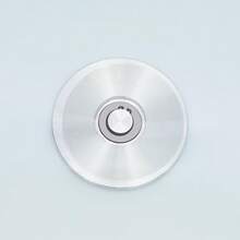 CNCEST Glass Circular Turntable, Turntable 360° Rotation Dining Table Centerpiece Circular Turntable For Tabletop Circular Turntable For Dining Table Large Serving Plate For Dining Tables, Banquets (70cm/27.56inch) - 透明,70厘米 - 查看 6