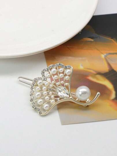 1pc New High-End Side Clip Hair Accessory, Elegant Hair Clip For Bangs And Front Hair, Claw Clips