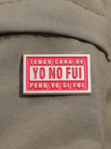 Creative Enamel Badge With Lettering, A Custom Brooch, Lapel Pin, Jewelry, Or A Gift For A Friend.