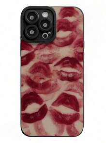 Lip-Printed Shockproof Phone Case Compatible With IPhone P14 Pro Max, P13/P11 Painted P12 Shockproof XR/78GES2 Phone Case XS, Compatible With IPhone P15, Samsung Galaxy S24, A03s, A03 Core, A04, A12, A13, A14, A21s, A22, A23, A24, A32, A33, A34, A51, A52, A53, A54, A71, A72, A73, S20 FE, S21, S22, Redmi 9, Redmi 9A, Redmi 10A, Redmi 10C, Redmi Note 9, Redmi Note 10, Redmi Note 11, Redmi Note 12, Redmi 12, Redmi 12C