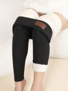 Thick & Warm Plush Lined Leggings  Women's  Soft Stretchy Tights Maximum Comfort & Style