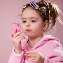 Children's Makeup Kit Color: Salmon - Màu Hồng  San hô - Xem 2