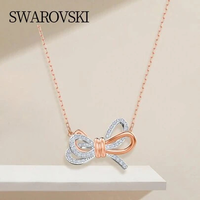 Swarovski LIFELONG BOW: COLGANTE MEDIANO DE CRISTAL/MEZCLA 5440636 San Valentín, Mamá, Madre, Día de la Madre, Regalo