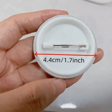 44mm 1.7inch pinnen Broach DIY Knoppen Snap-In Craft
