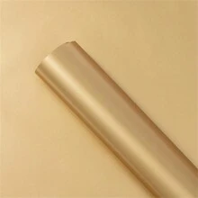 5 Stücke/10 Stücke/20 Stücke wasserdichtes Geschenkpapier mit Blumenmuster für Blumensträuße, Geschenkverpackungen, Muttertagsdekor, Partyzubehör – Goldrand, Farbverlauf, einfarbig, durchscheinend, für den Valentinstag zum Schulanfang