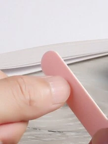 50/100片双面迷你指甲抛光块锉刀修整器打磨抛光指甲抛光板专业工具 - 彩色 - 查看 4