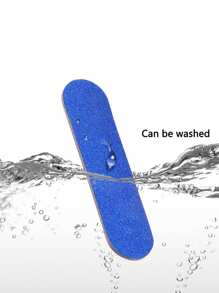 50/100片双面迷你指甲抛光块锉刀修整器打磨抛光指甲抛光板专业工具 - 彩色 - 查看 5