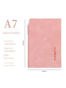 生日花名字日记本、个性化皮革日记本、女性祈祷日记本、健康日记本、感恩日记本、生日花礼物 - 多色 - 查看 3