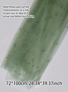 1Pc 1.5/2/3m/0.72*1M Tulle Tablecloth Wedding Birthday Prom Decor Creative Bedroom Living Room Pearl Backdrop Curtain Large Banquet Table Cover Photo Prop