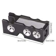 1 dụng cụ sửa chữa đầu cơ bida đa năng - Dụng cụ sửa chữa đầu cơ bida bằng nhựa, 3,15 inch X 1,18 inch, kèm theo 1 cờ lê, trò chơi tiệc dành cho người lớn phù hợp cho lễ Halloween/Giáng sinh/Lễ Tạ ơn - màu đen - Xem 2