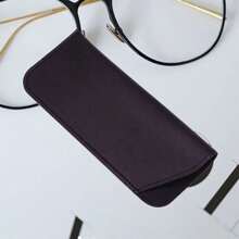 1pc Soft Glasses Bag Fashion PU Leather Eye Glasses Reading Glasses Pouch Cover Portable Eyeglasses Case Holder Glasses Case Holder Organizer Storage Eyeglass Case Protective Case Glasses Bag Sunglasses Pouch For Travel Vacation Cruise Summer Holiday Travelling Bag Travel Stuff Essentials For College Dorm Home School Travel Kit