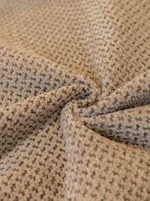 1pc Almofada de sofá de flanela de cor sólida espessada, estilo simples moderno, macia e amiga da pele, à prova de animais de estimação, antisujeira, antiderrapante, para todas as estações, protetor de sofá antirriscos, adequado para sofá em forma de L de sala de estar e sofás de 1/2/3/4 lugares