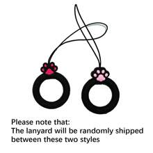 1 个可爱猫爪硅胶保护壳，适用于 Apple AirPods1/2/AirPodsPro2/AirPods3，有粉色、黑色和白色可选 - 黑色 - 查看 6