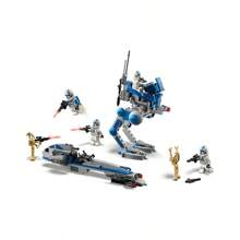 Kit de construcción de Soldados Clon de la Legión 501 de  75280, un emocionante set de acción para el juego creativo - Multicolor - Ver 3