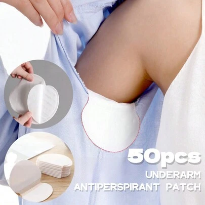 10/20/30/40/50片装一次性吸汗贴，腋下吸汗贴，隐形夏季衣物贴，有效去除腋下异味，夏季日常出行必备