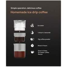 2-In-1 Cold Brew Dripper Cold Brew Coffee Maker, Ice Drip Coffee Maker, 300 Ml, Coffee Maker For Cold Brew Coffee And Tea, Coffee Machine For Cold Extraction - Multicolor - View 6