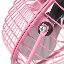 USB Fan 4 Inch Portable USB Charged Metal Mute Table Cooling Fan Home Office Air Cooler - Nhiều màu - Xem 3