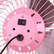 USB Fan 4 Inch Portable USB Charged Metal Mute Table Cooling Fan Home Office Air Cooler - Nhiều màu - Xem 8
