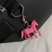 1pc Colorful 3D UV Glossy Little Pony Pendant Bag Charm DIY Accessory Backpack Decoration With Keychain Cute Christmas Gift - Multicolor - View 16