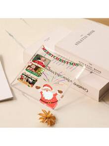 Personalización de fotografía Personalización de fotografía acrílica de Navidad Diseño de colección de fotografías de Papá Noel Personalización de fotografía de estilo divertido de Navidad Decoraciones navideñas personalizadas Regalos de Navidad que se pueden usar para padres e hijos, amigos, hermanos, novias, decoraciones de regalo de Navidad personalizadas Recuerdos de Navidad - Papá Noel - Ver 9