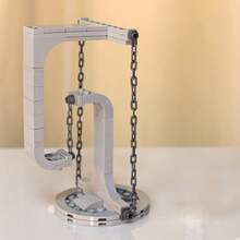 56 khối xây dựng chống trọng lực sáng tạo Tensegrity Sculptures Novel Physics Balance DIY Bricks Đồ chơi Quà tặng cho gia đình và bạn bè - Trong sáng - Xem 5