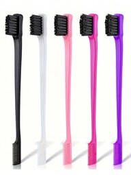 7 pièces ou 5 pièces ou 1 pièce Brosse de maquillage à double face, brosse de contrôle des cheveux, brosse à sourcils pour les outils de beauté aux cheveux naturels. Peigne à double tête pour les sourcils, brosse à cils, outil de maquillage à double usage, outil de coiffure, brosse à cheveux, peigne, outils capillaires, produits et accessoires capillaires pour le salon de coiffure, la beauté, la rentrée scolaire, pour les femmes, brosse, peigne en bois, brosse à cheveux, équipement de coiffure, coiffure, coiffure, brosse à cheveux, set de brosses à cheveux, peigne à cheveux, peigne pour boucles, brosse démêlante, brosse à cheveux pour femmes, barbier, équipement de coiffure