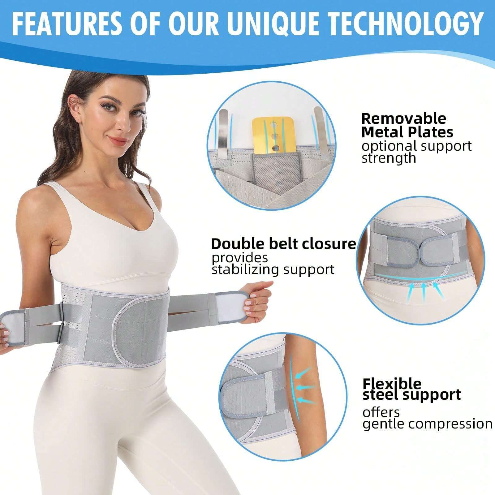 Back Brace For Lower Back Pain Women Back Support Belt For Women