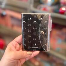 MINI CADERNO GATO COM CAPA PLASTICA E CANETA