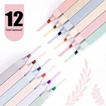 12 支/6 支荧光笔，大容量记号笔，用于下划线、突出显示、学校用品、文具 - 彩色 - 查看 10