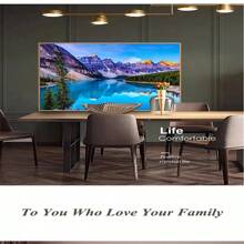 LaoJieYuan 2025 新款风景自然山湖十字绣刺绣全套工艺品手工业余爱好成人圣诞礼物 - 需要自己繡製不含框架 - 查看 8