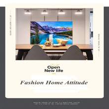 LaoJieYuan 2025 新款风景自然山湖十字绣刺绣全套工艺品手工业余爱好成人圣诞礼物 - 需要自己繡製不含框架 - 查看 5