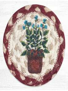 Capitol 31-IC524S 5 X 5 In. Sage Printed Coaster Round Rug, Multi Color - 彩色 - 查看 1