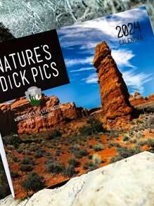 2024 Landscape Wall Calendar, Tour Series, National Holidays Highlights, Full Page World Scenery Monthly Grid Planning
