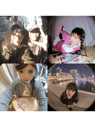 Christmas Decoration 180° Fisheye, Wide Angle & Macro 3-In-1 Clip-On Phone Camera Lens (Random Color)