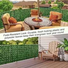 1 PC, Artificial Plants, Ground Fence Screen Privacy Fence, Imitation Ivy, Suitable For Garden Lawn Patio, Wedding Decoration