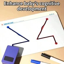 1set Left And Right Brain Development Tools - Whole Brain Thinking Enhancement, Focus, Attention, Fine Motor Skill Enhancers (Accessories Color Random) (Some Parts Sent Random) - Multicolor - View 6
